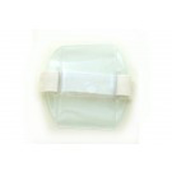 BRADY PEOPLE ID, ARM BAND BADGE HOLDER -VERTICAL, WHITE, SOLD IN PACKS OF 25, PRICED PER PACK